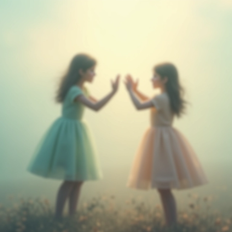 Casal se beijando em sonho nebuloso, representando desejo reprimido.