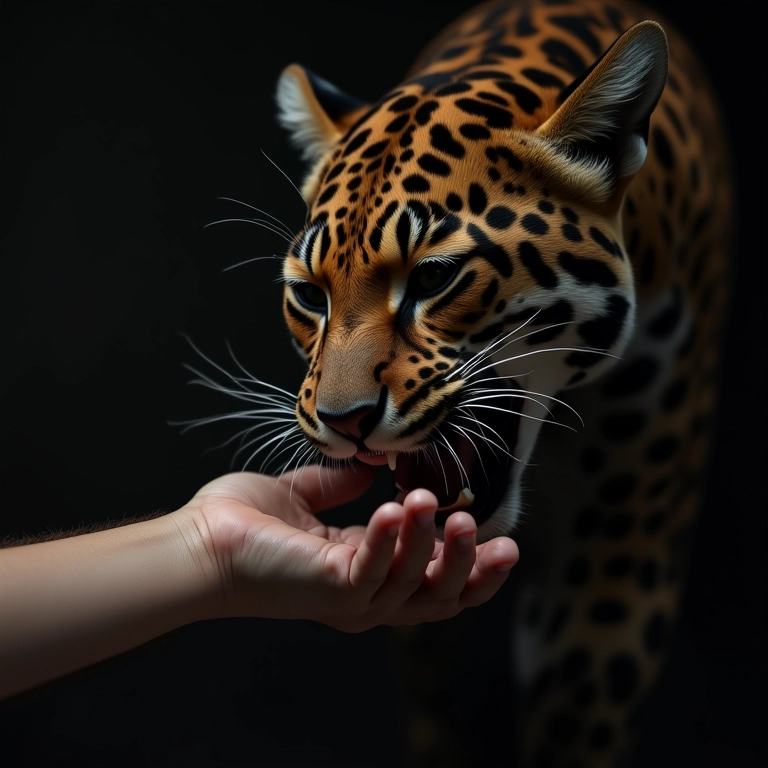 Mordida de onça: alerta para traições e decepções.