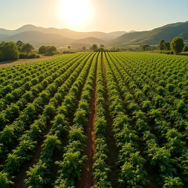 Sonhar com plantação de tomate: prosperidade e abundância.