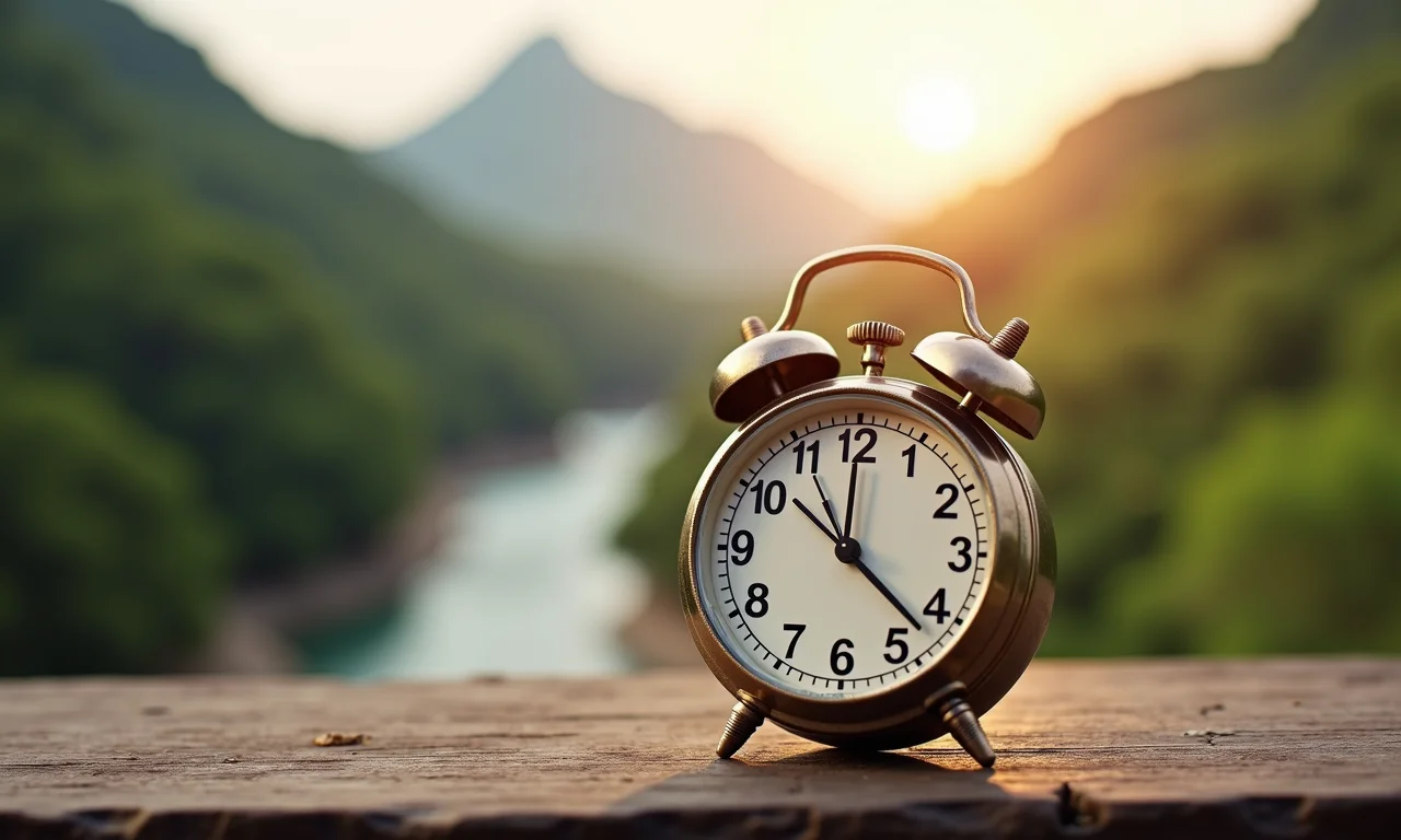 Relógio de pulso antigo marcando uma hora errada.