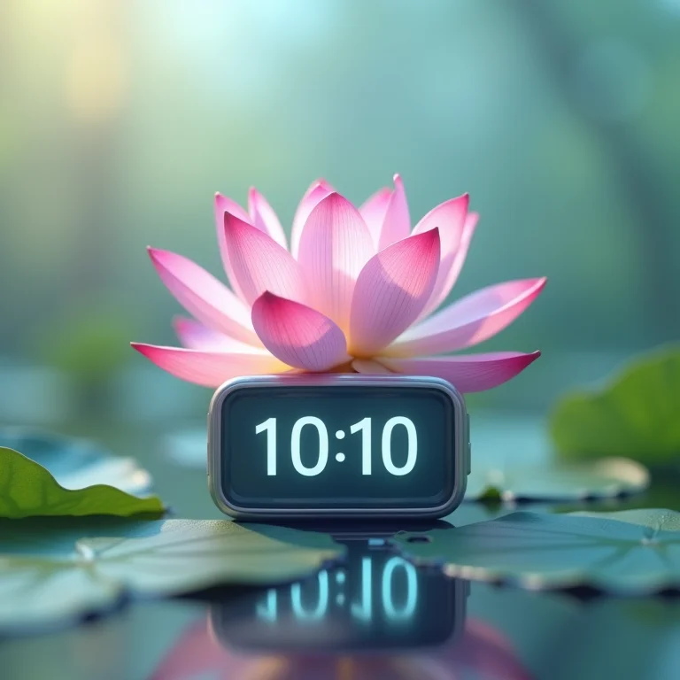 10:10 e novos começos: a flor que desabrocha