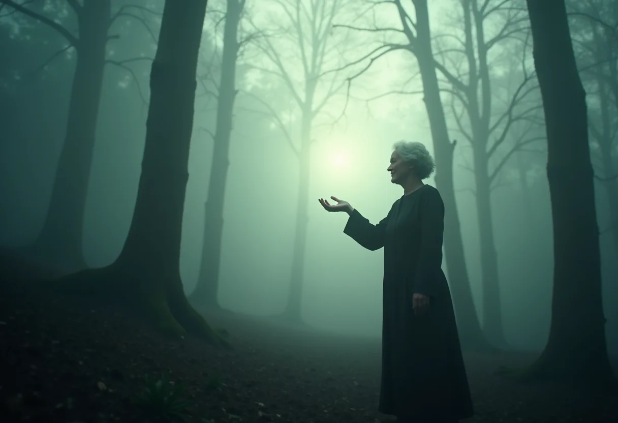 Aconselhamento onírico: imagem conceitual de uma avó em sonho