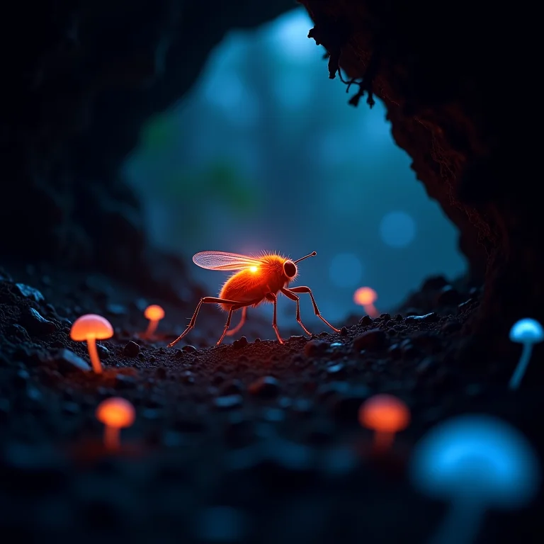 Adaptações do sono: o mundo noturno e o descanso dos insetos.