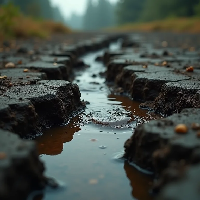 Água suja corrente em sonho: simbolismo de fluidez e movimento na vida