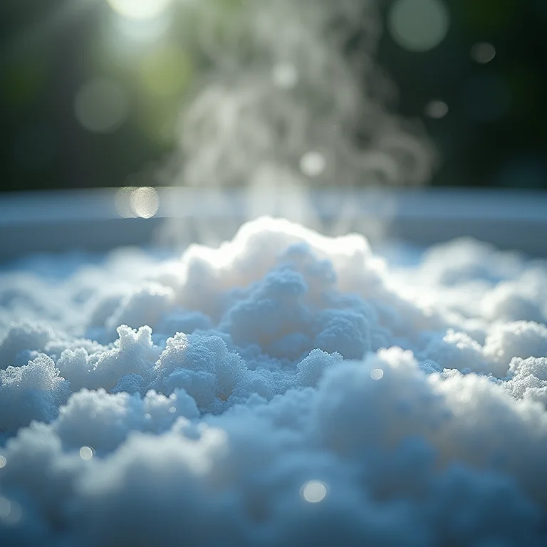 Banho quente com sais de Epsom para relaxar os músculos e promover o sono.