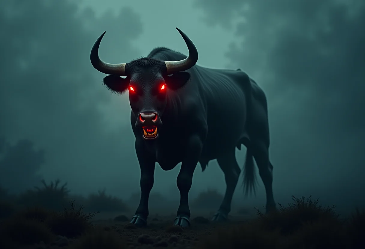 Boi bravo em sonho: raiva e perda de controle