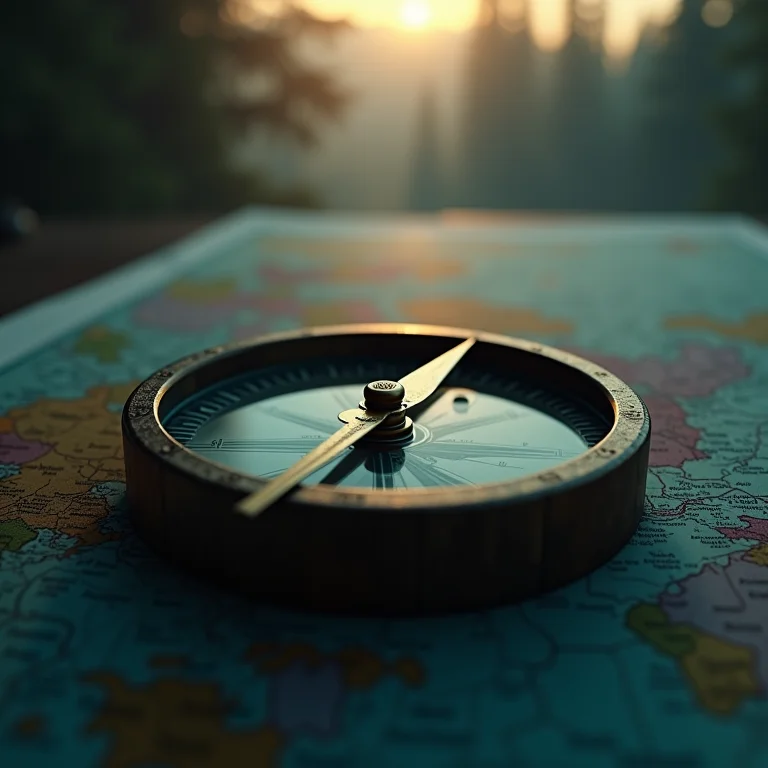 Bússola girando erraticamente: cansaço ao dormir fora