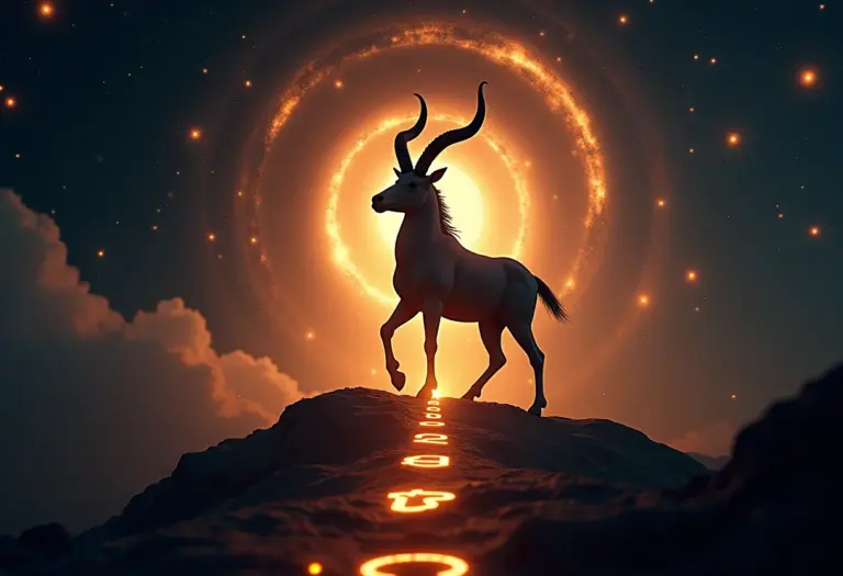 Capricórnio e números da sorte em um sonho místico