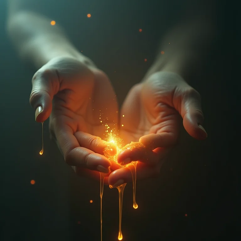 Caramelo grudando nos dentes, representando desconforto e obstáculos.