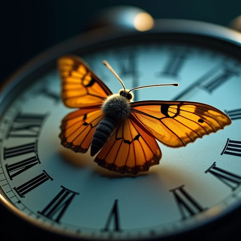 Ciclo circadiano: a rotina de sono dos insetos e sua conexão com o tempo.