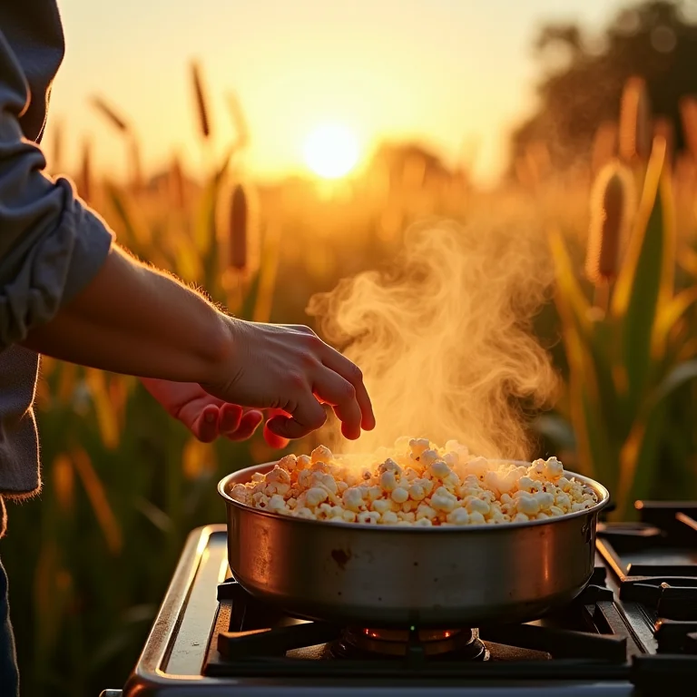 Fazendo pipoca: Criatividade e potencial em sonhos