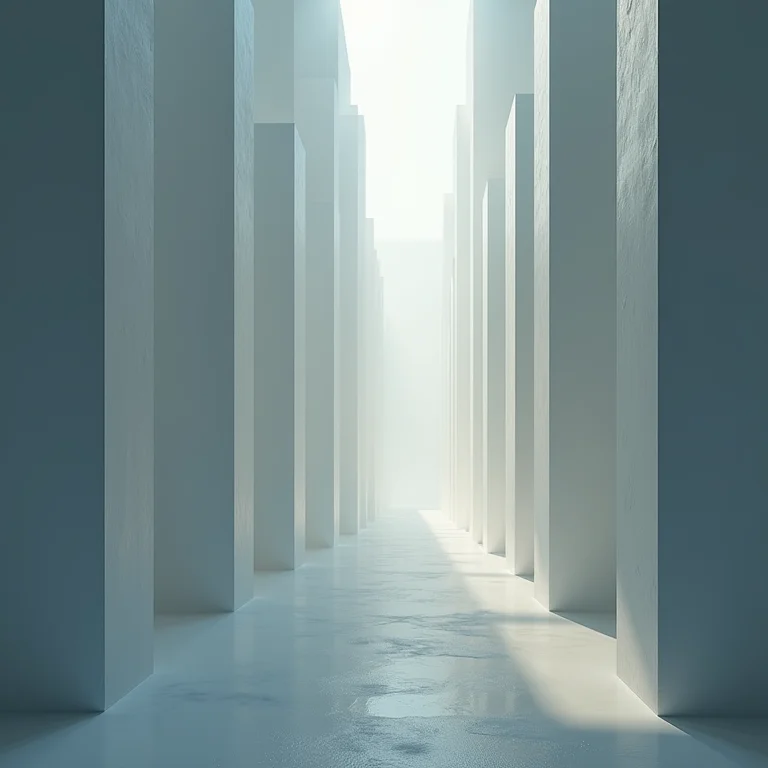 Formas geométricas se organizando, representando um sistema funcional