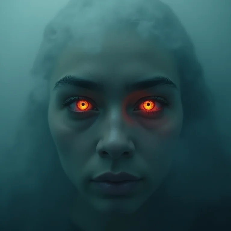 Fumaça impede a visão: falta de clareza mental.