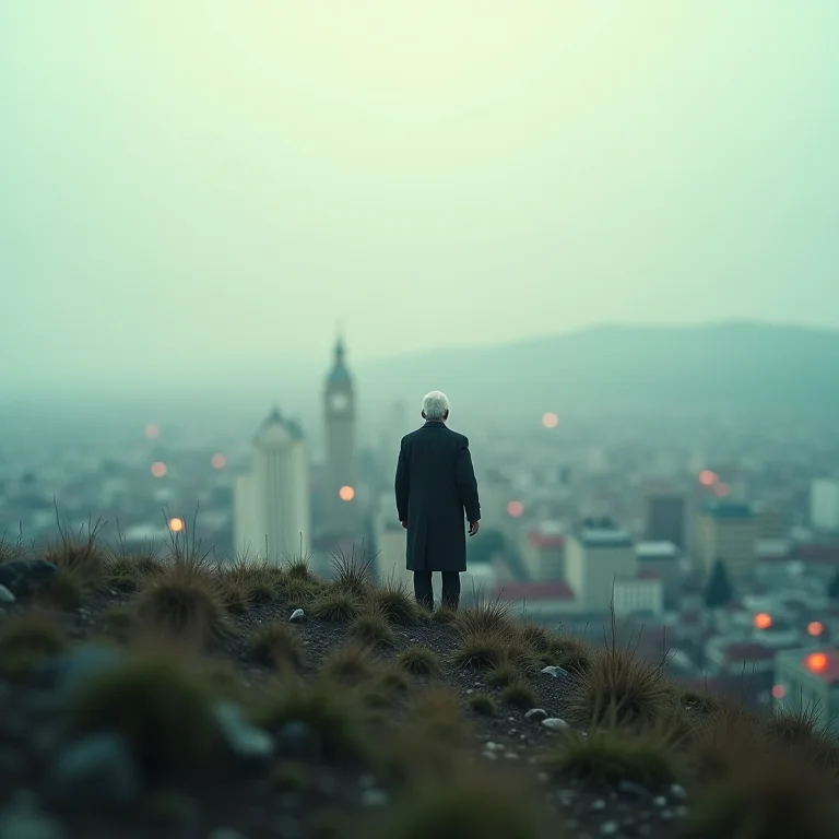 Homem velho observando em sonho: proteção e orientação