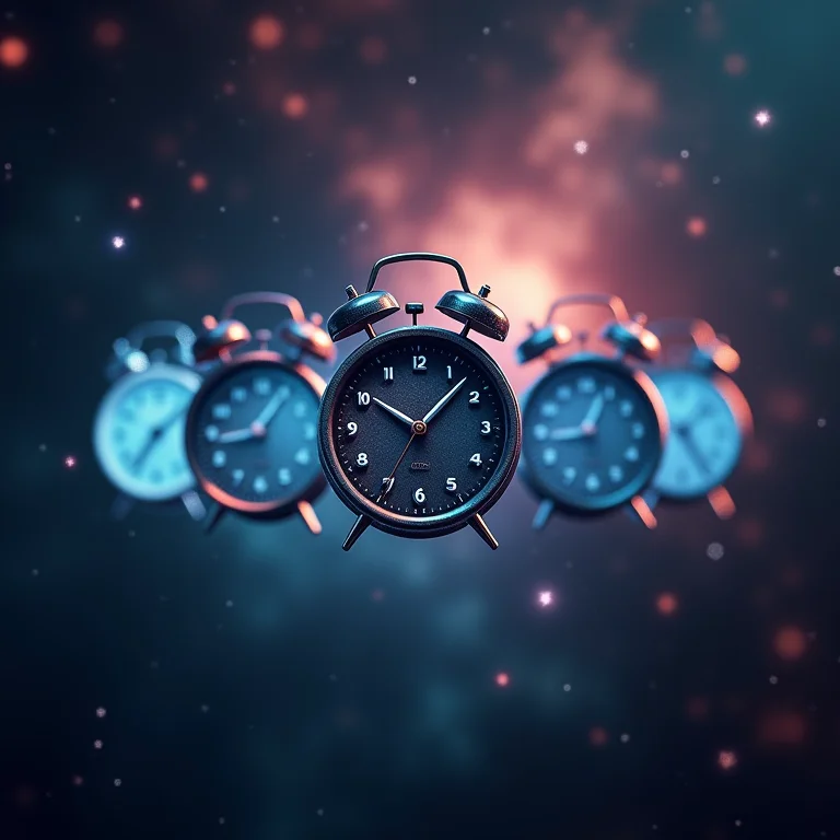 Horários fixos de sono: despertadores sincronizados na galáxia