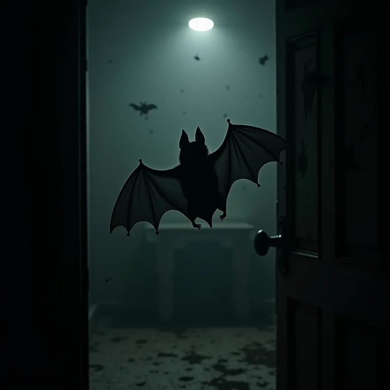 Morcego preto dentro de casa: invasão onírica e simbolismo
