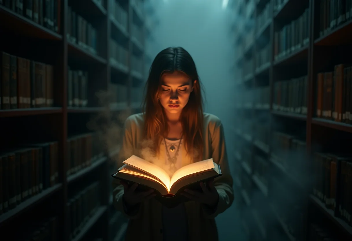 Mulher lendo livro em sonho: reflexões sobre autoconhecimento