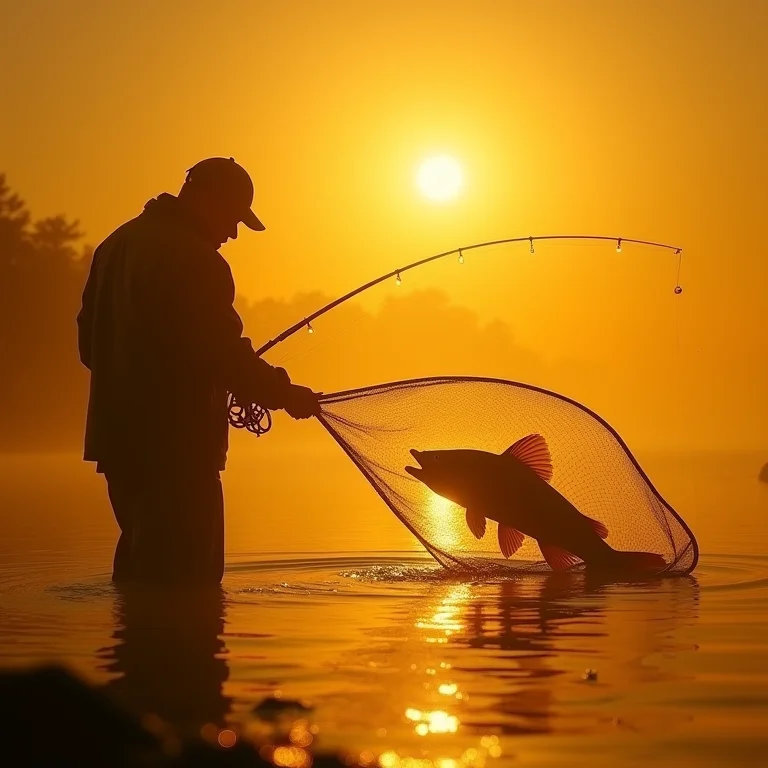 Pescando um peixe grande: conquista, sucesso e recompensa pelo esforço