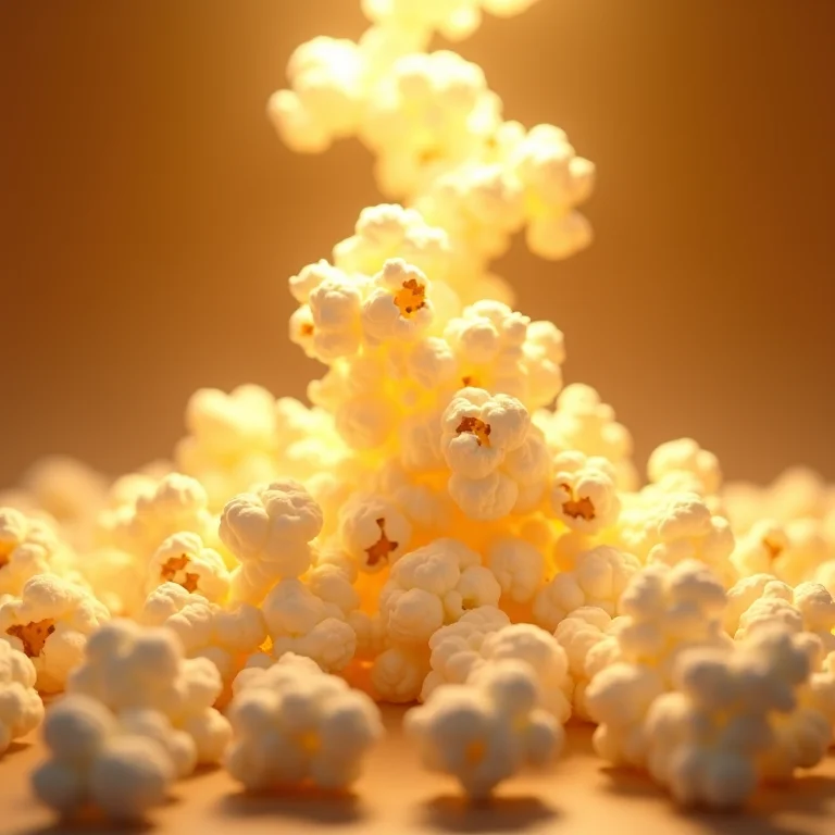 Pipoca estourando: Simbolismo de transformação pessoal em sonhos