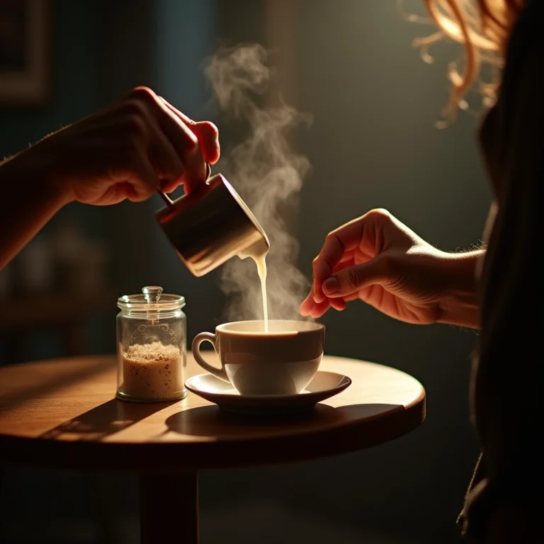 Preparando café com leite: controle, iniciativa e atenção no dia a dia.