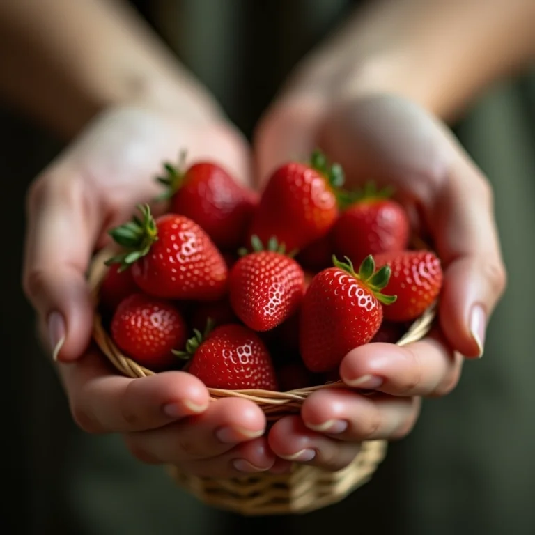 Recebendo morangos: amor nos sonhos