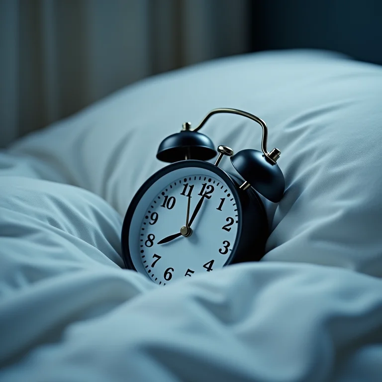 Rotina de sono consistente: o tempo se moldando ao ritmo do descanso.