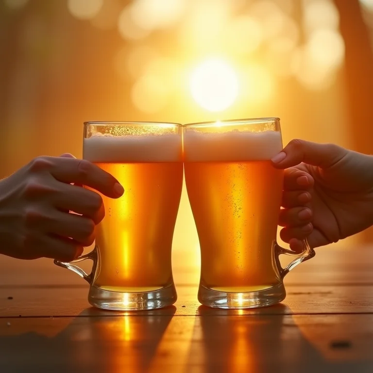 Sonhar bebendo cerveja com amigos: Amizade, celebração e laços sociais no subconsciente.