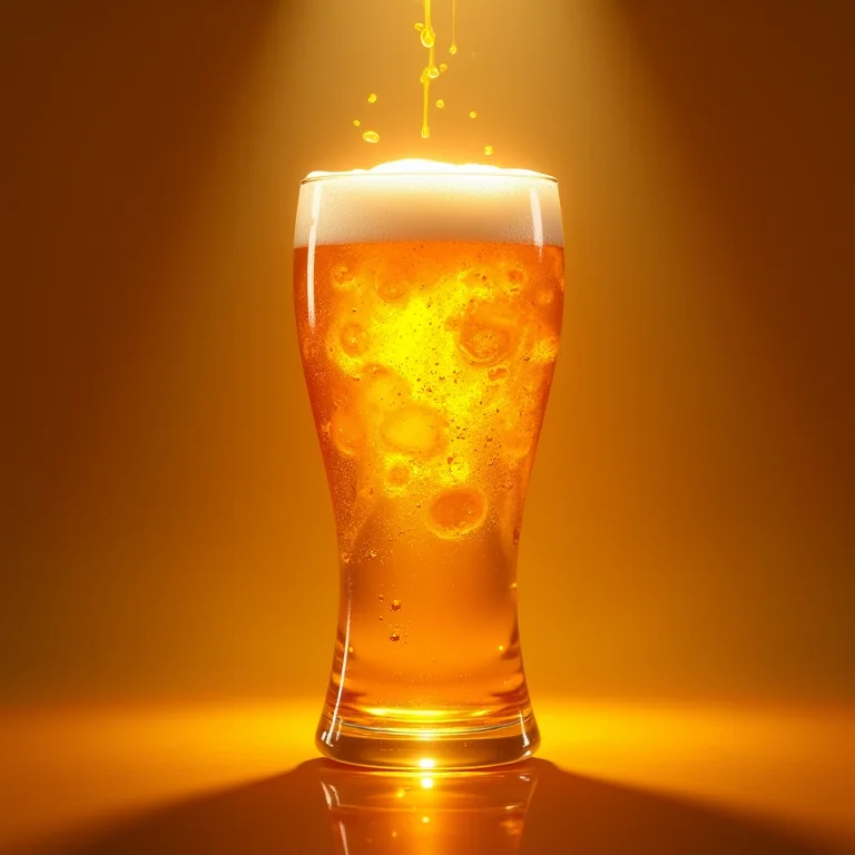 Sonhar bebendo cerveja doce: Prazer, satisfação e a celebração das pequenas alegrias da vida.