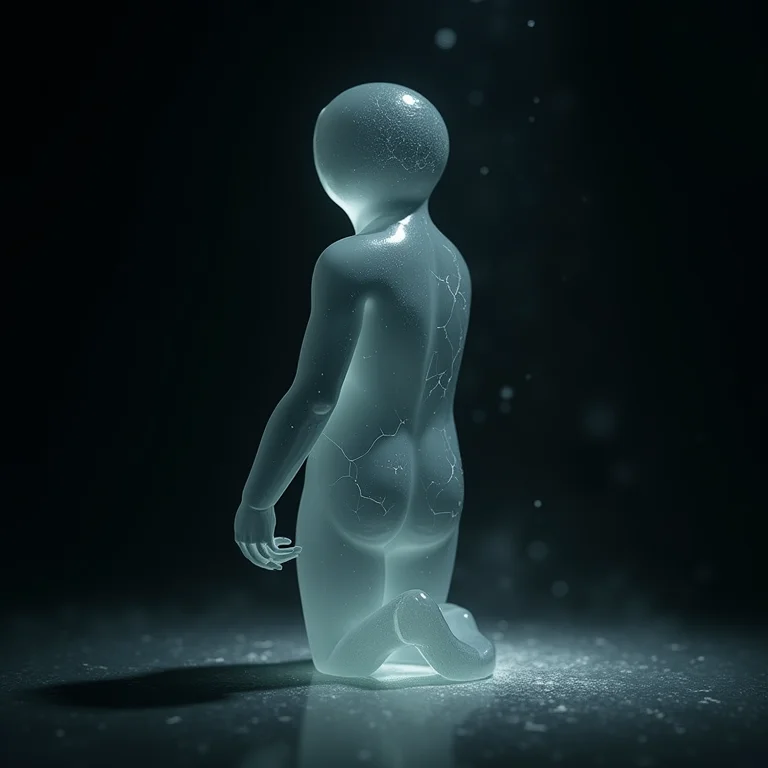 Sonhar caindo: Sentimentos de Insegurança representados visualmente