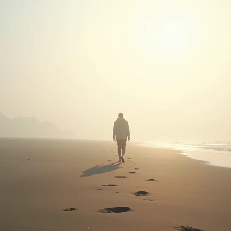 Sonhar caminhando na areia: jornada pessoal, liberdade e conexão com a natureza