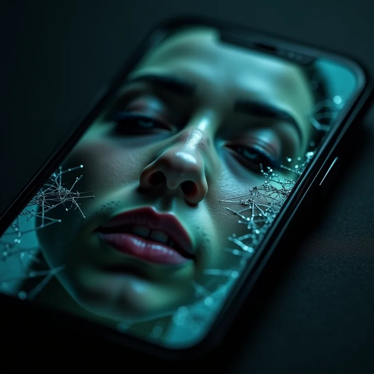 Sonhar com a tela do celular quebrada.