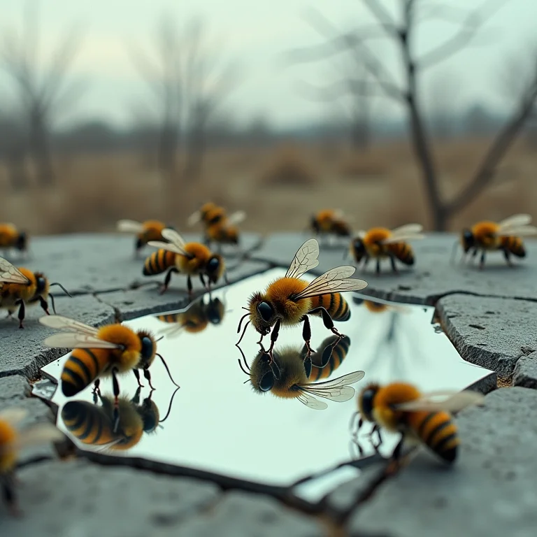 Sonhar com abelhas mortas: perda e desespero
