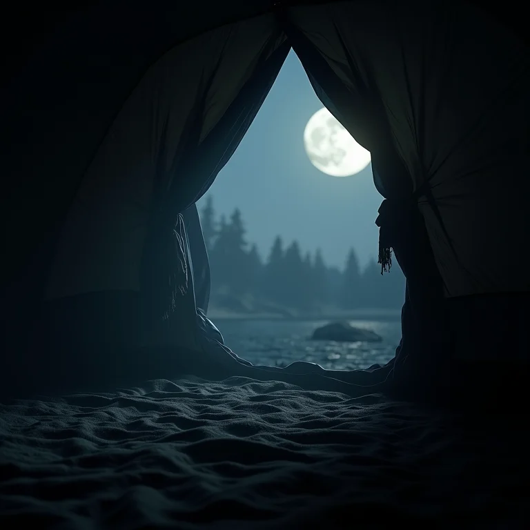 Sonhar com barraca vazia: solidão e introspecção