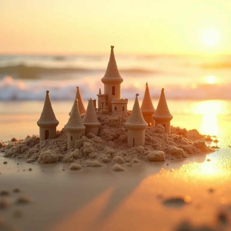 Sonhar com castelos de areia: projetos, ilusões e a transitoriedade da vida