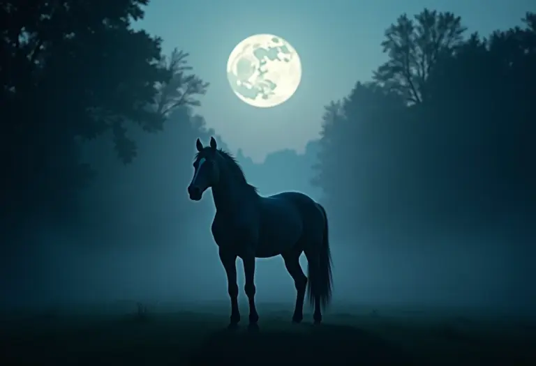 Sonhar com cavalo preto: mistério e presságios no mundo onírico.