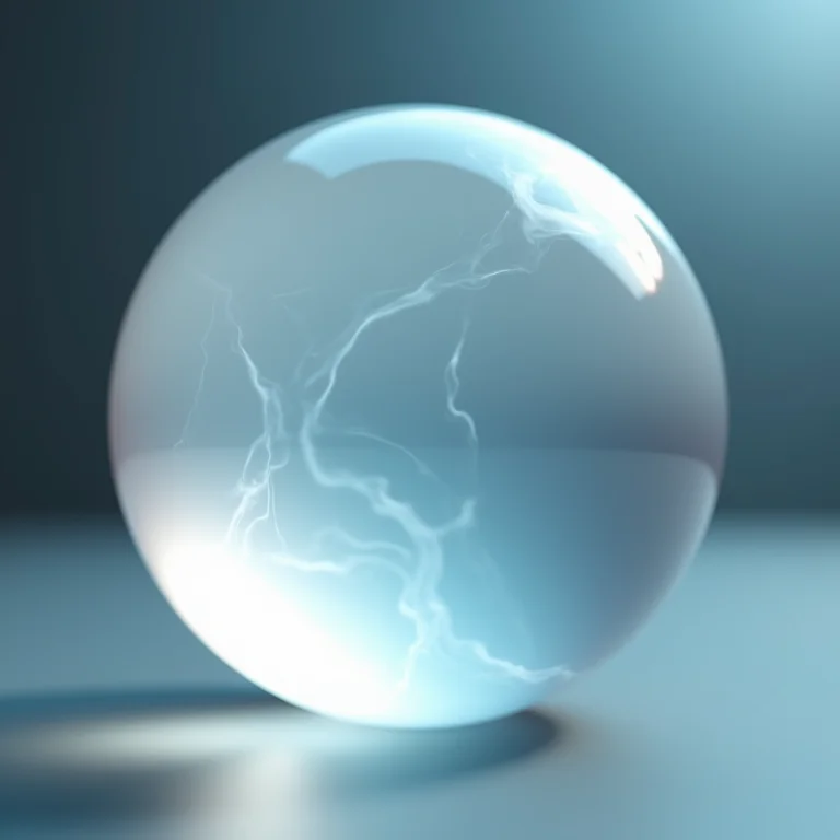 Sonhar com esfera perfeita: simbolismo de harmonia e equilíbrio.