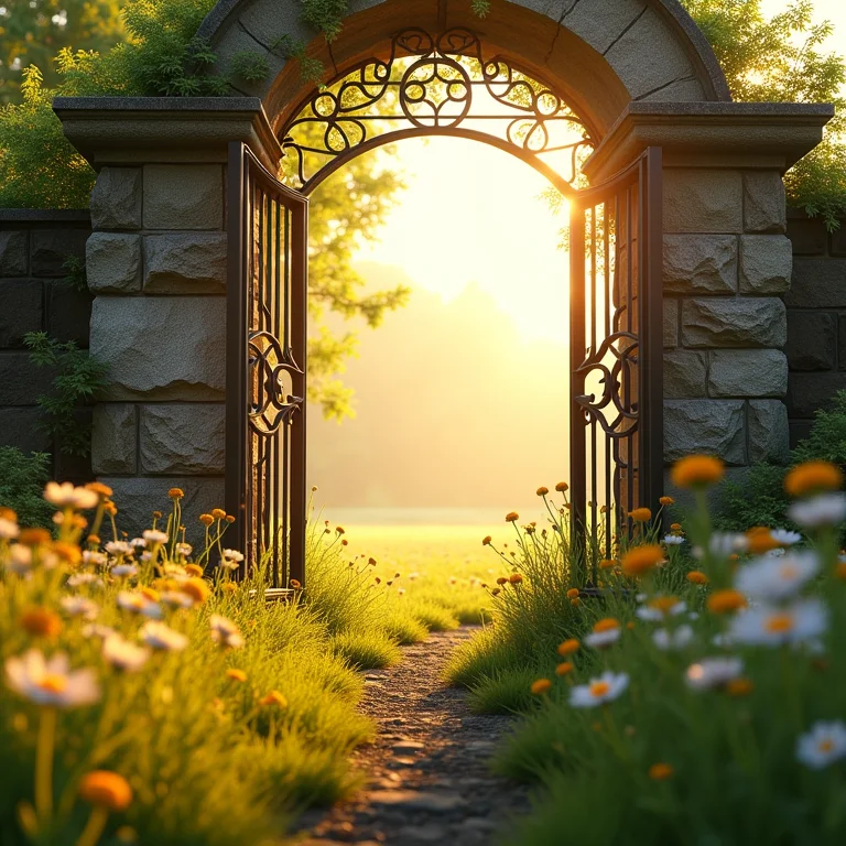 Sonhar com grade aberta: oportunidade e liberdade.