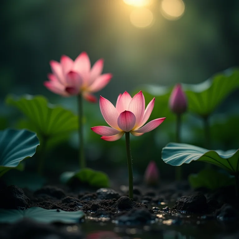 Sonhar com lama e flores: beleza e esperança em meio à dificuldade