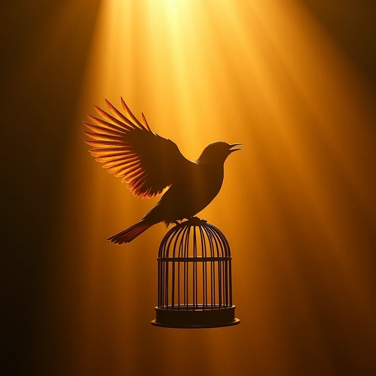 Sonhar com liberdade de escolha: pássaro livre