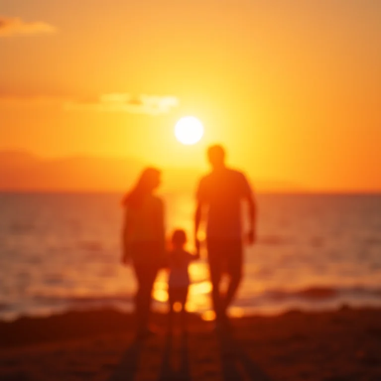 Sonhar com nascer do sol no mar e família: união e proteção