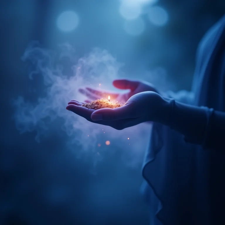 Sonhar com necessidade de generosidade: Uma mão oferecendo comida a uma sombra.