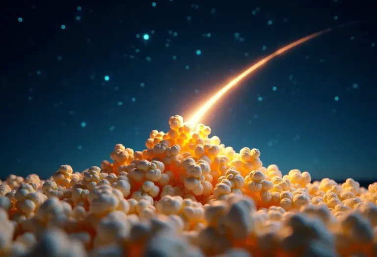 Sonhar com pipoca: Significado de alegria e transformação