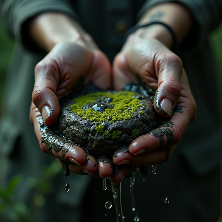 Sonhar limpando lama: processo de purificação e renovação interior