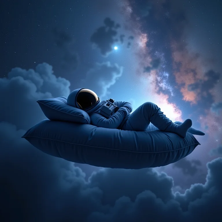 Travesseiro da NASA, associado ao conforto e tecnologia avançada.