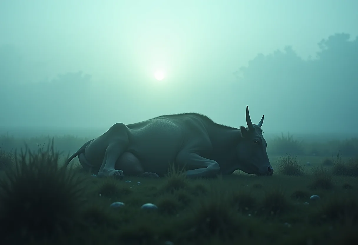 Vaca morta em sonho: simbolismo e interpretações oníricas