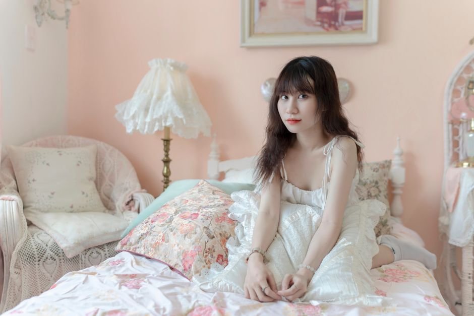 Sonhar com quarto decorado em rosa