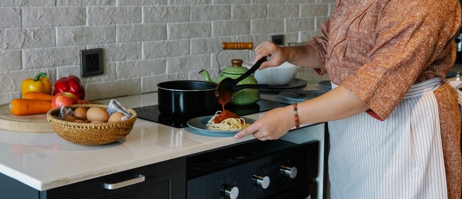 Sonhar cozinhando macarrão